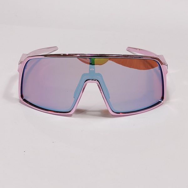 OAKLEY SUTRO CUSTOM PINK CHROME WHITH PRIZM SNOW SAPPHIRE