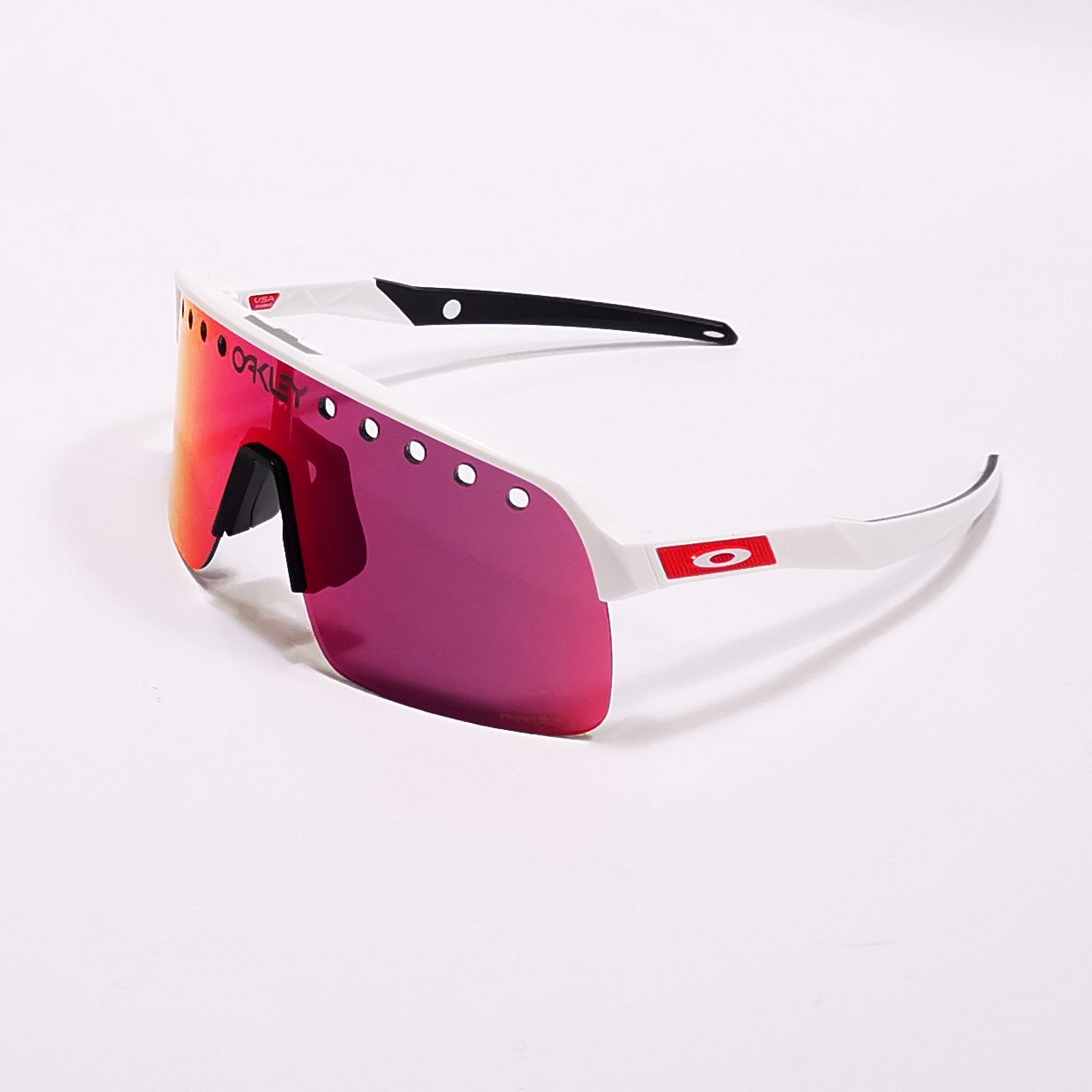 OAKLEY SUTRO LITE MATTE WHITE CON LENTE PRIZM ROAD VENTED